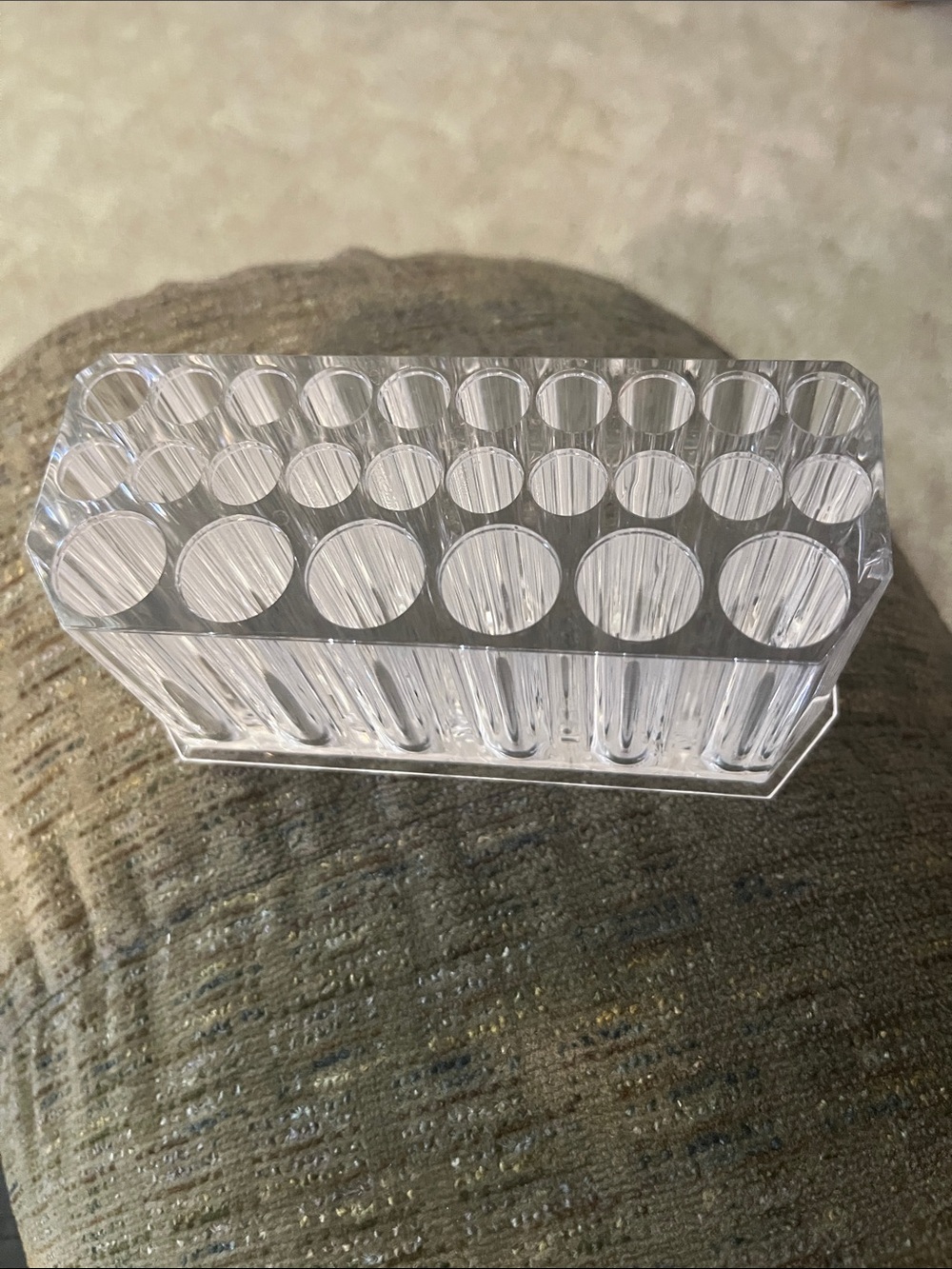 Clear Acrylic Cosmetic Brush & Tool Organizer